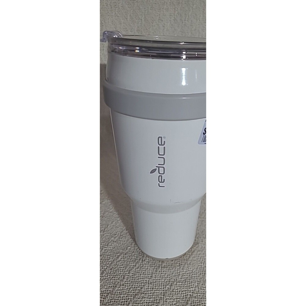 Reduce Tumbler 40oz White Vacuum Insulated Water Bottle w Handle